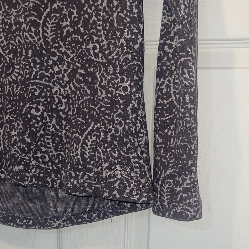 Eddie Bauer Patterned Pullover S - image 4